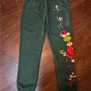 Dr. Seuss Green Grinch Sweatpants
